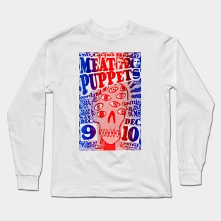 1989 Psychedelic Country Punk Concert (Portland + Seattle WA) Long Sleeve T-Shirt